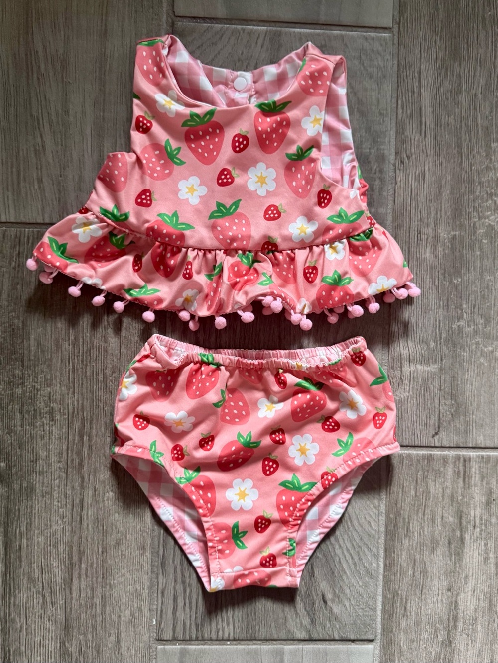 Reversible Toddler Bathing Suit